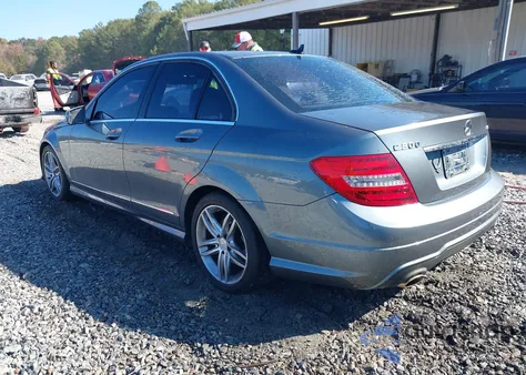 2012 Mercedes-Benz C 300 Sport 4Matic from USA, damaged, VIN WDDGF8BB7CR198575